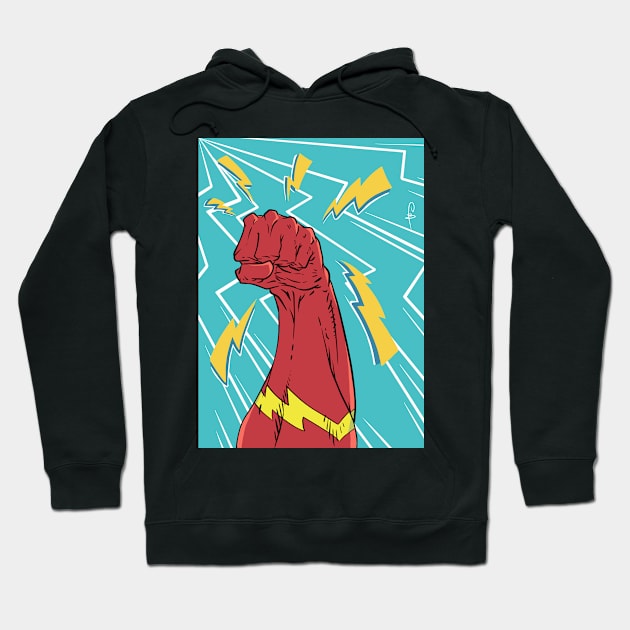 Superhero Hoodie by bayooart